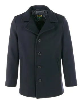 709 Single Breasted Car Coat - Navy