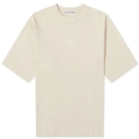 Acne Studios Extorr Stamp T-ShirtChampagne Beige