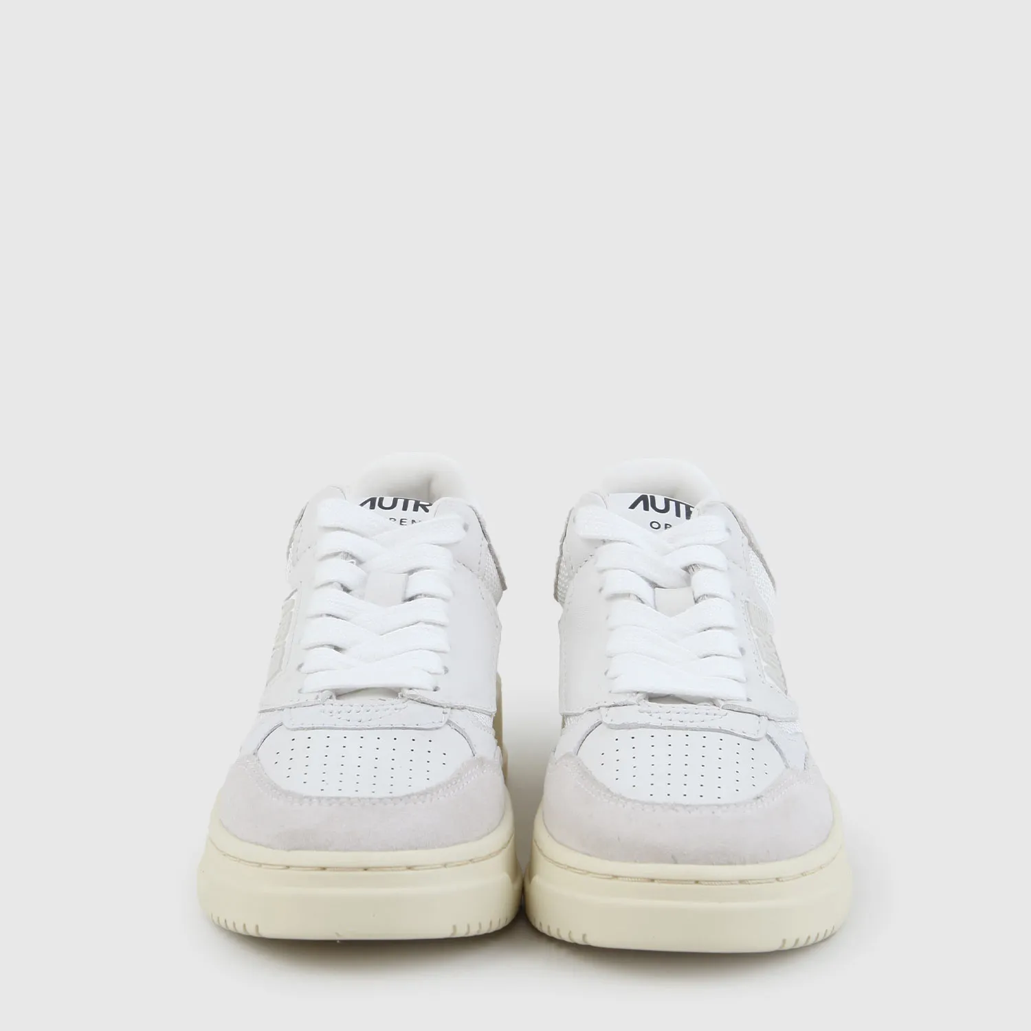 Autry White Mid Sneaker