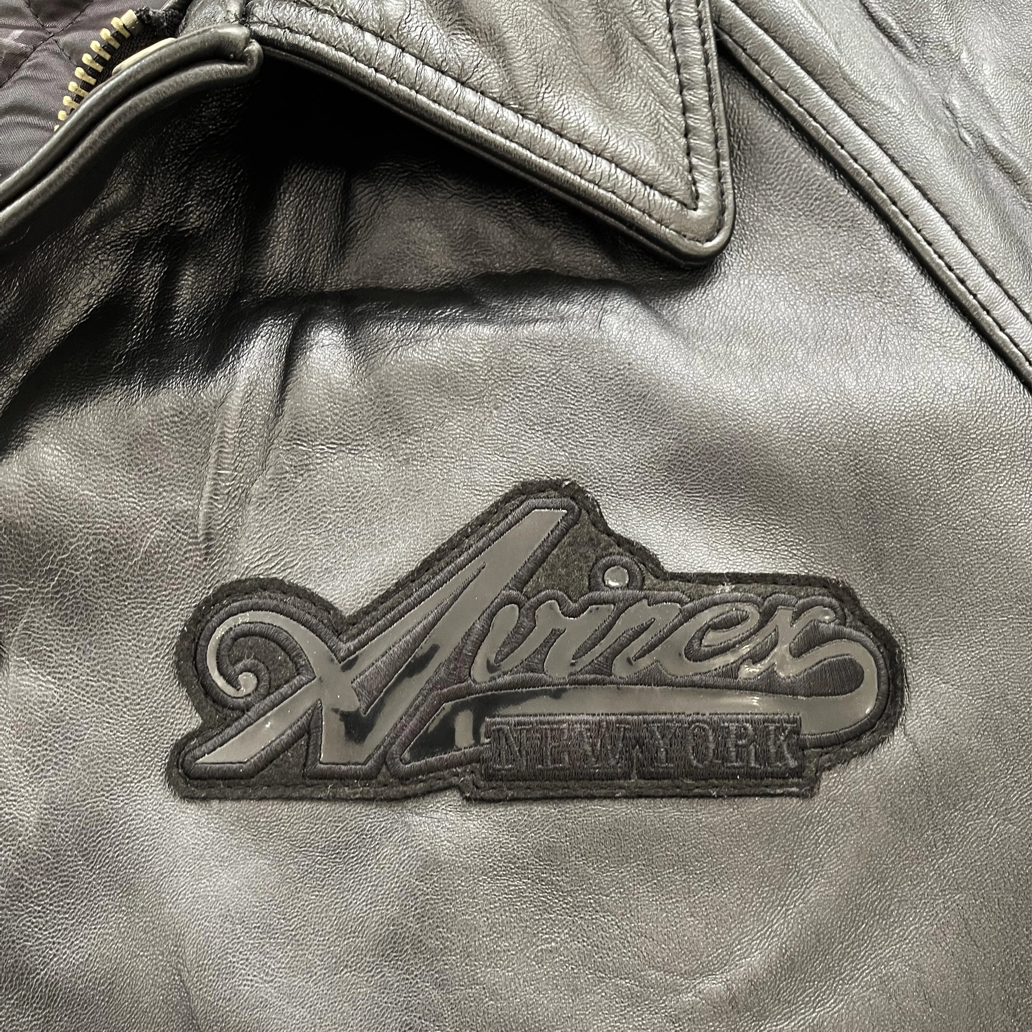 Avirex Leather Varsity Jacket