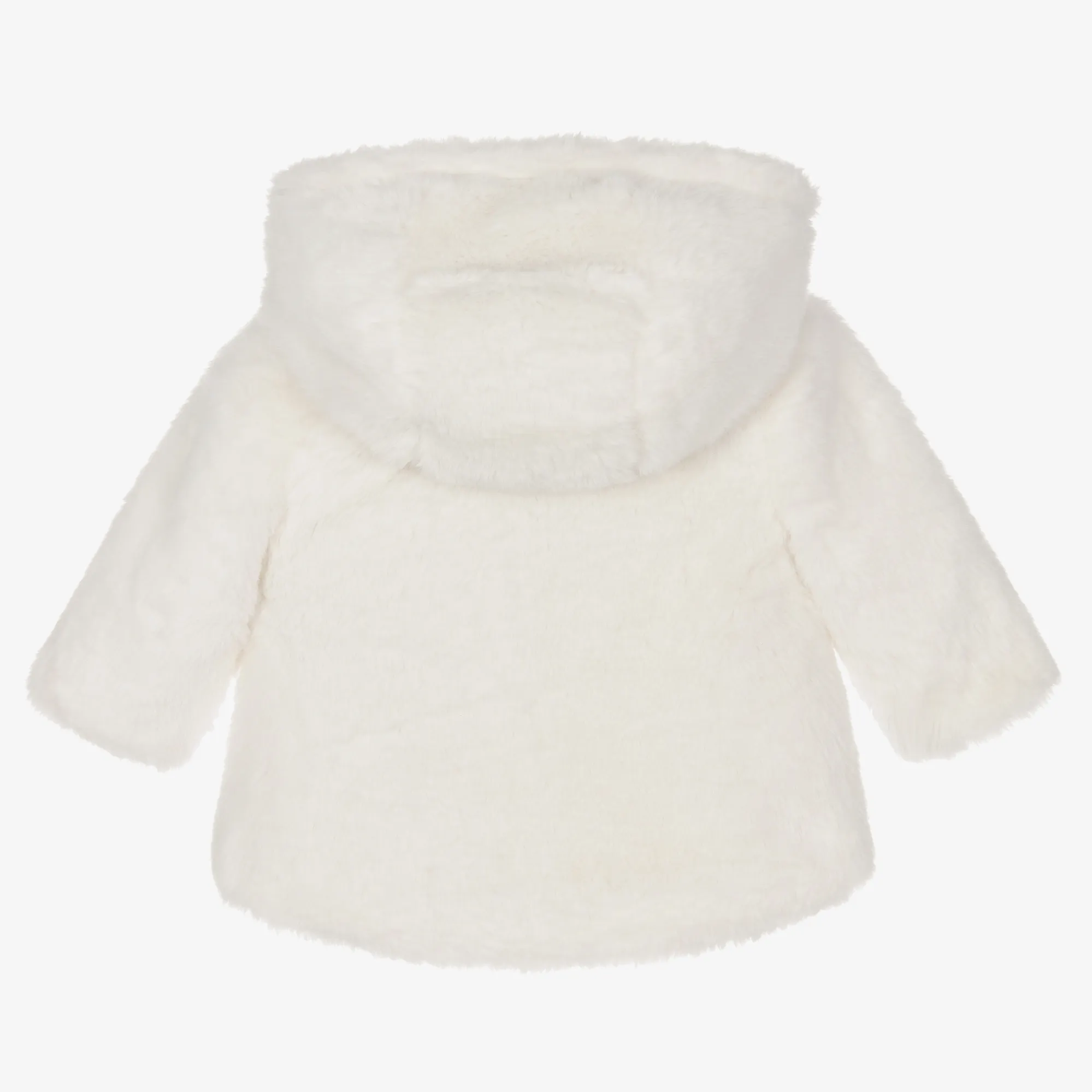 Baby Beige & Ivory Reversible Pram Coat