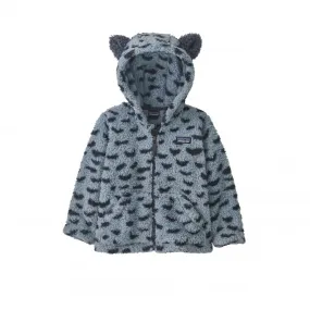 Baby Patagonia Furry Friends Hoody (Snowy: Light Plume Grey)