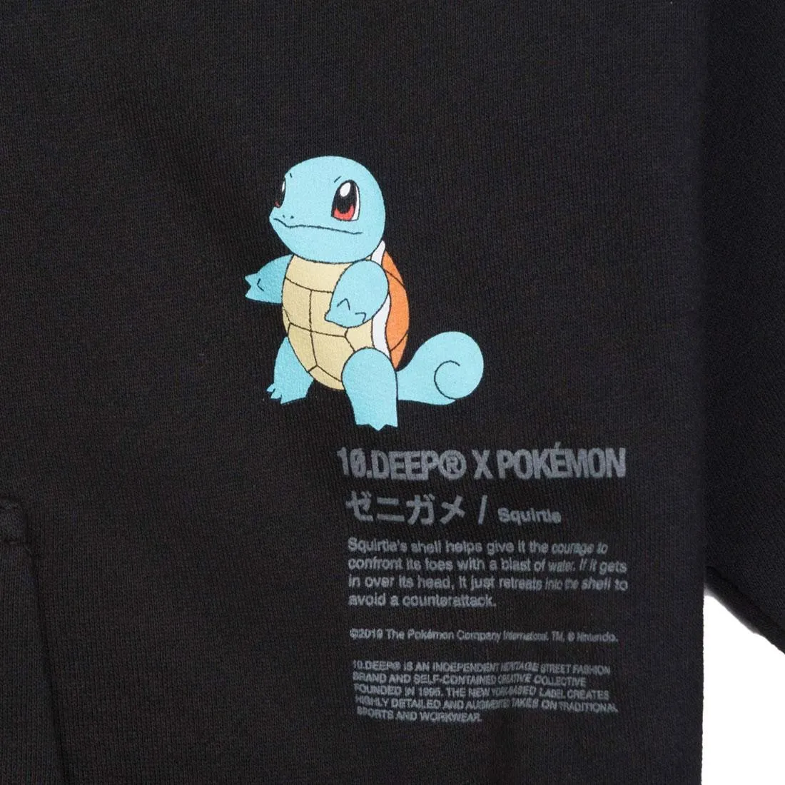 BAIT Exclusive 10 Deep x Pokemon Men Waterblast Hoody (black)