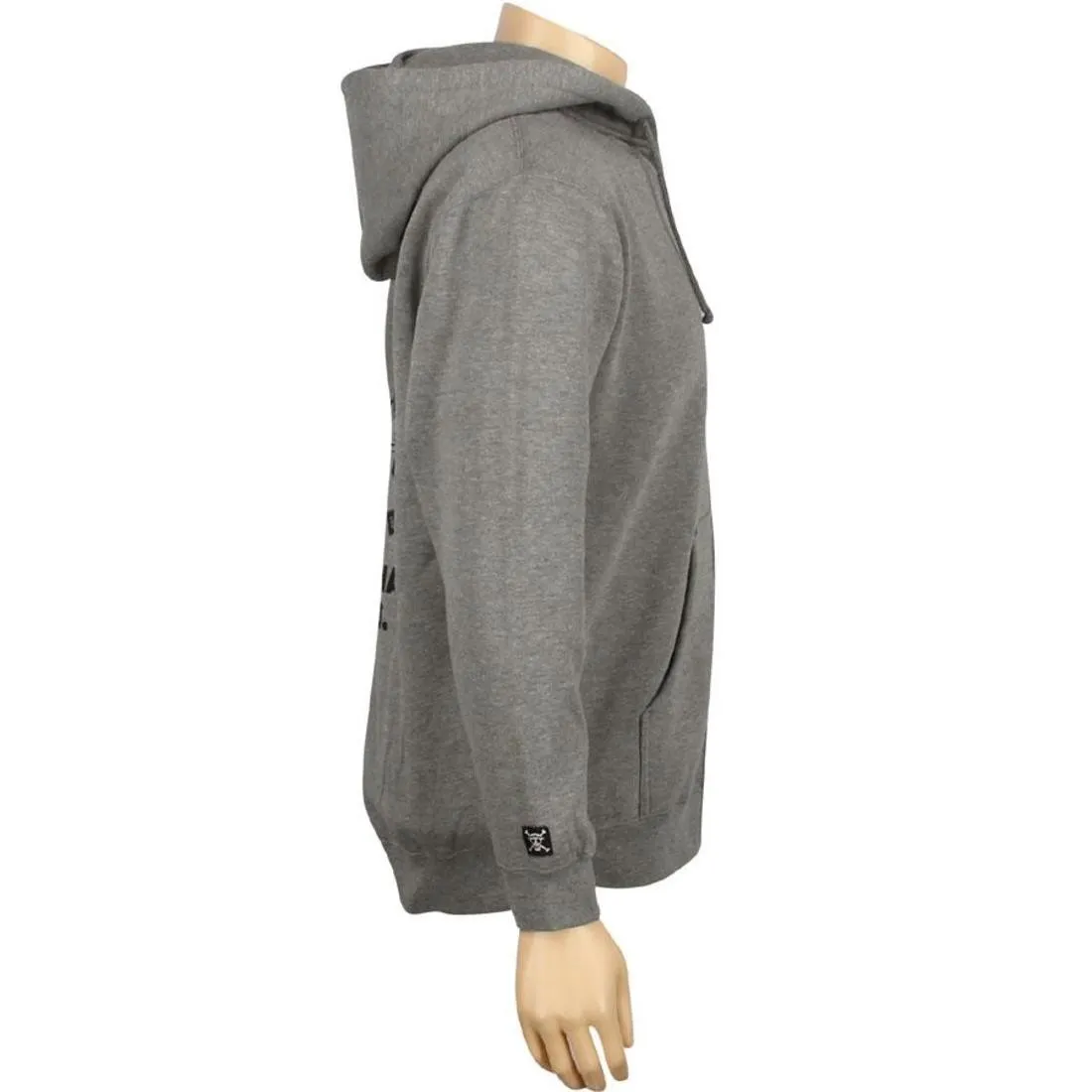 BAIT x One Piece Zoro Zip-Up Hoody (gunmetal heather)