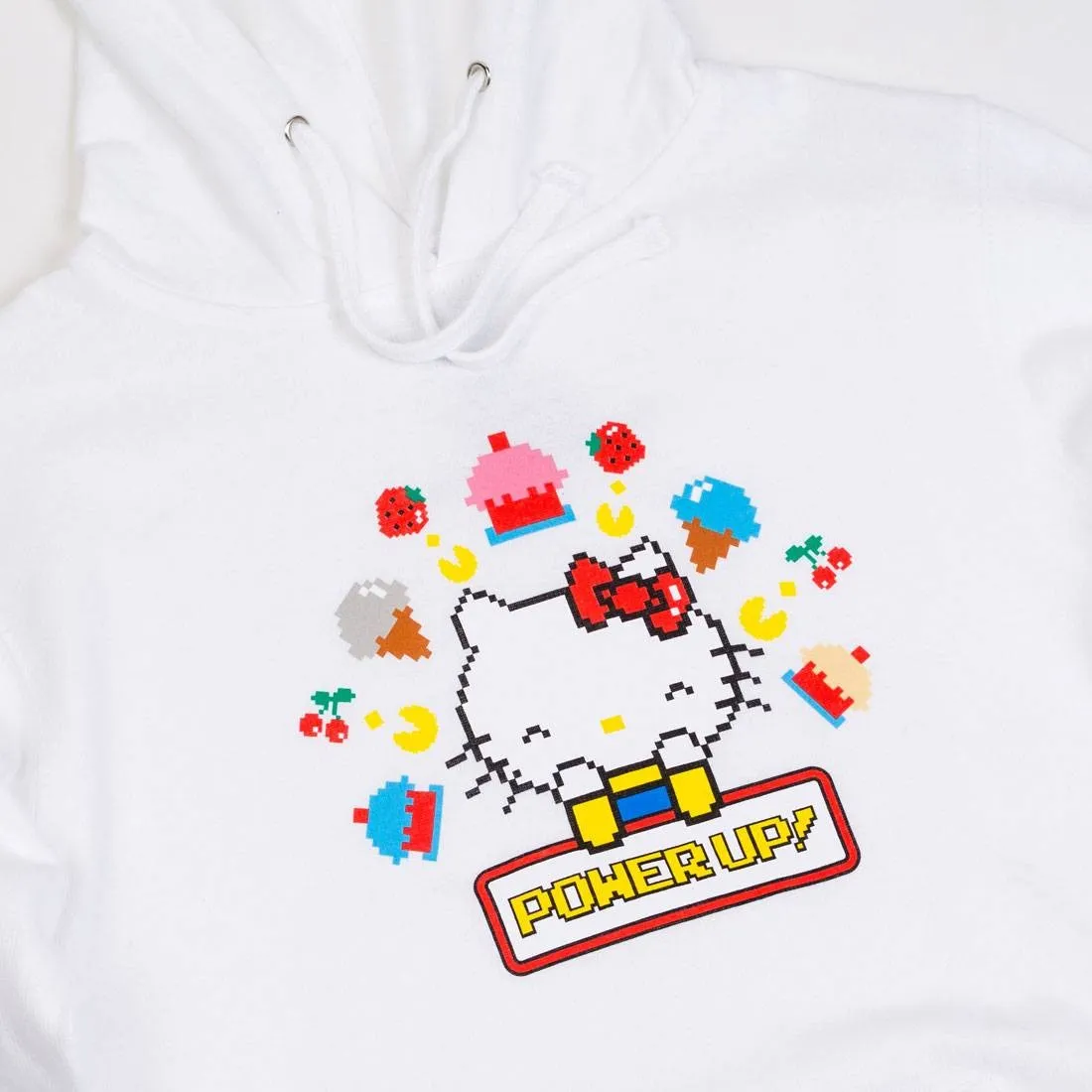 BAIT x Sanrio x Pac-Man Women Power Up Hoody (white)