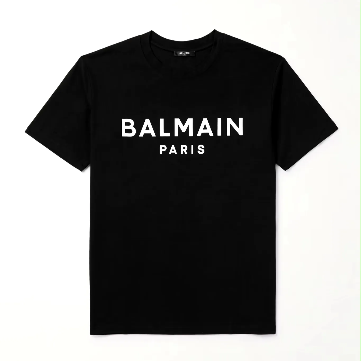 BALMAIN  |Cotton Short Sleeves Logo Luxury T-Shirts