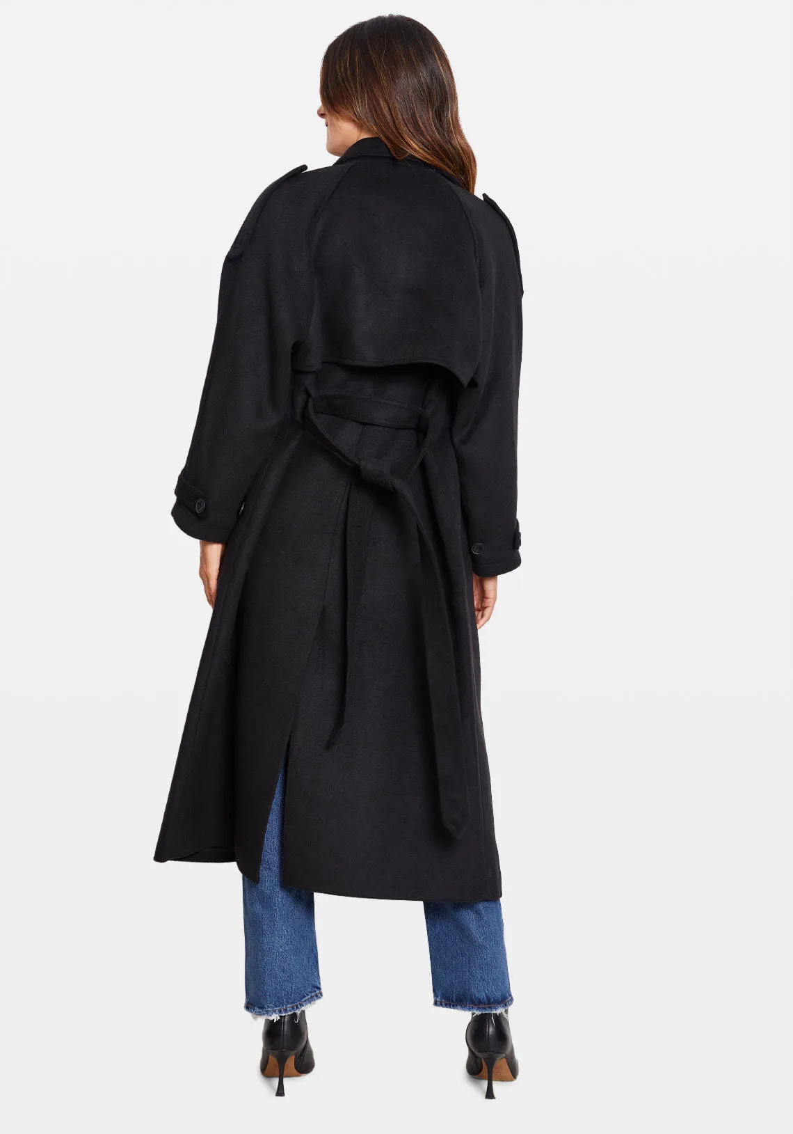 BEA WOOL COAT BLACK