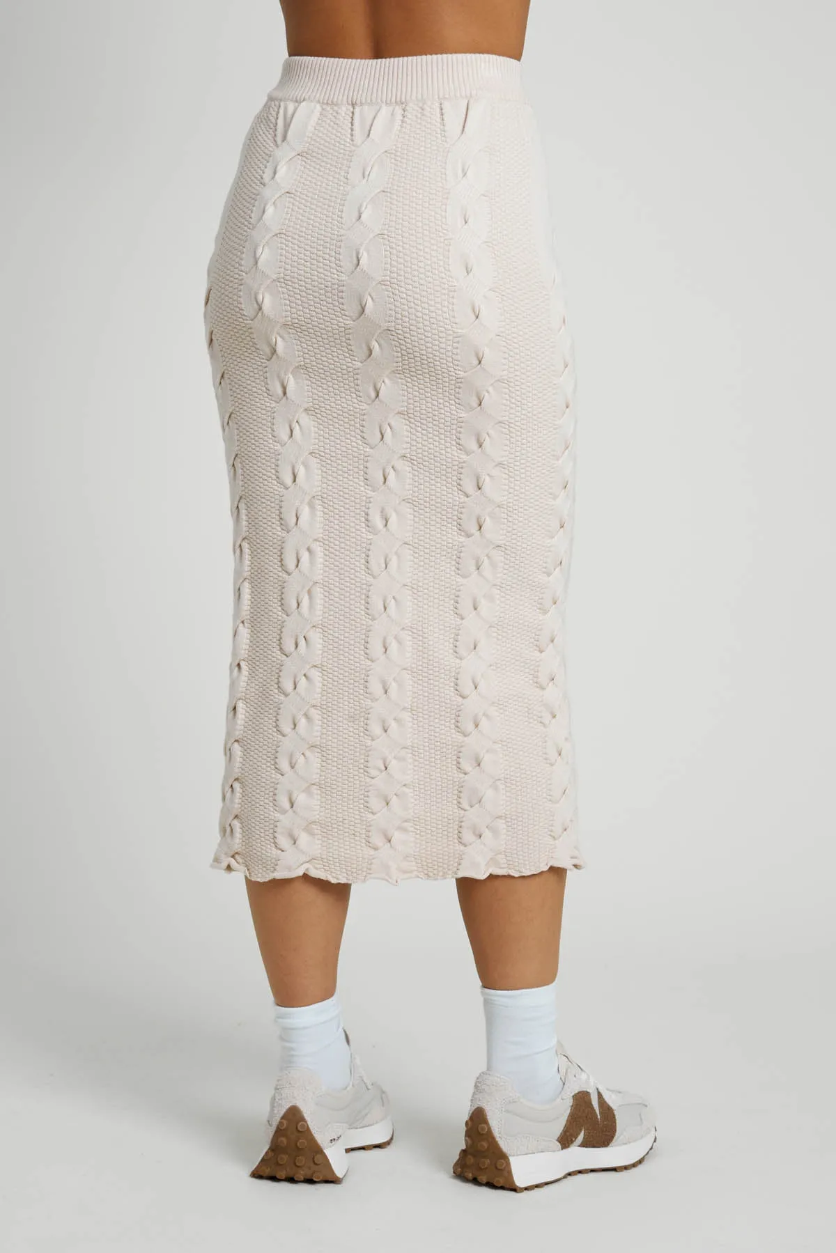 BERGAMOT SKIRT - STONE