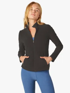 Beyond Yoga On The Go Mock Neck Jacket