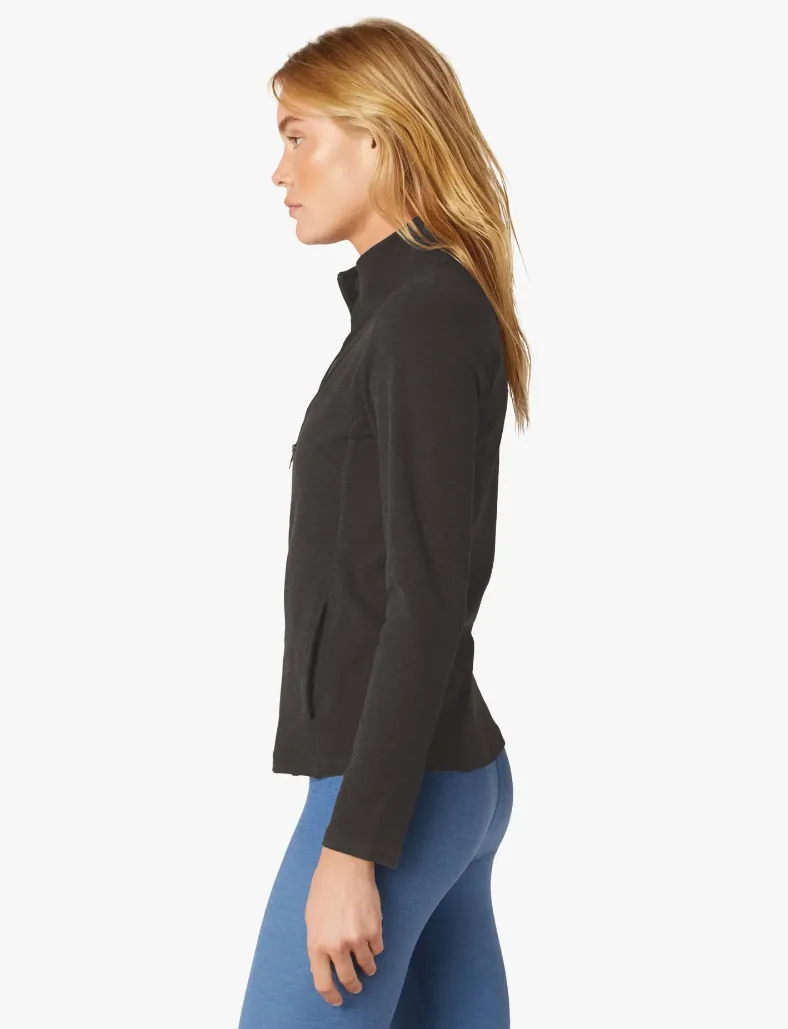 Beyond Yoga On The Go Mock Neck Jacket