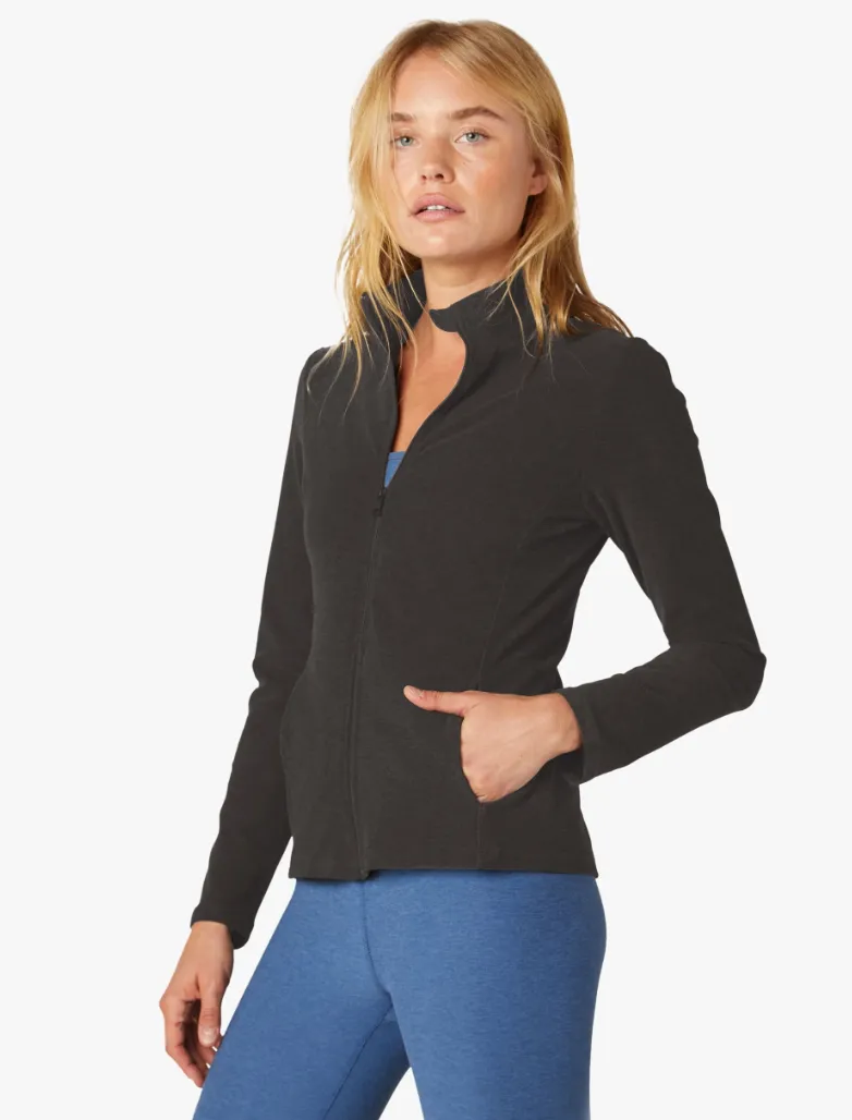 Beyond Yoga On The Go Mock Neck Jacket