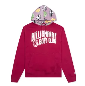 BILLIONAIRE BOYS CLUB POPOVER HOODIE ANEMONE