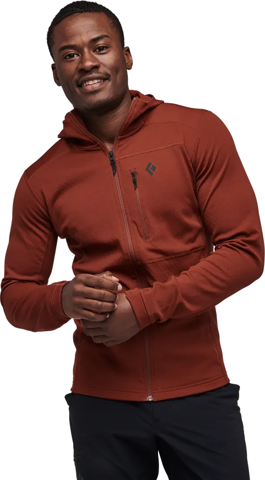 Black Diamond Men's Coefficient Fleece Hoody Mulled Cider | Buy Black Diamond Men's Coefficient Fleece Hoody Mulled Ci