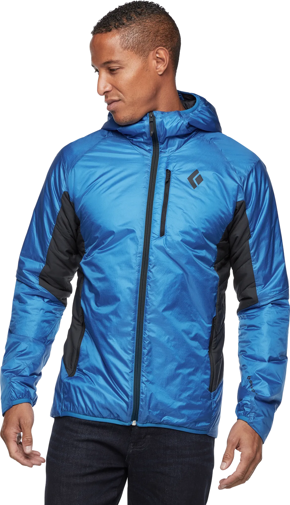 Black Diamond Men's Vision Hybrid Hoody Bluebird | Buy Black Diamond Men's Vision Hybrid Hoody Bluebird here | Outnort