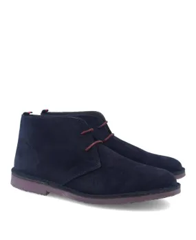 Blue Catchalot Safari ankle boots