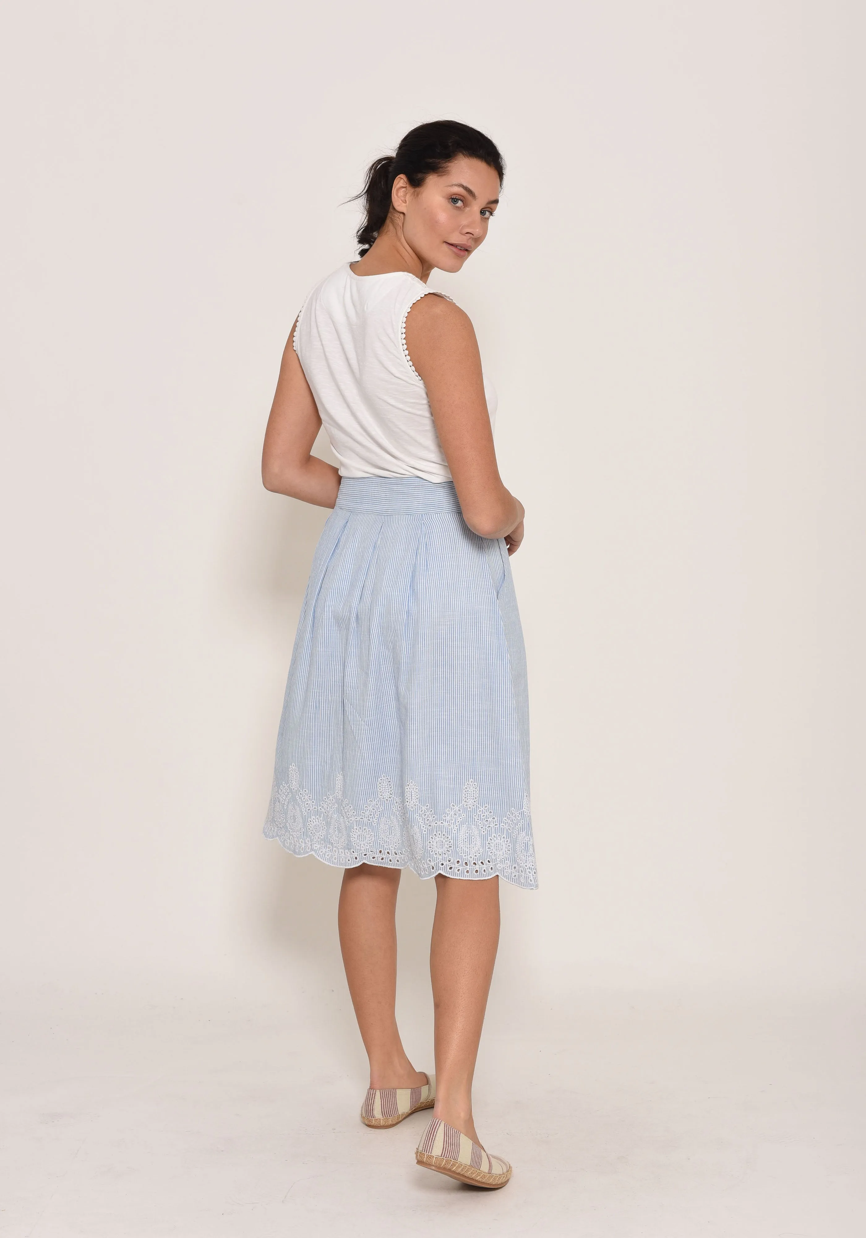 Broderie Anglaise Skirt