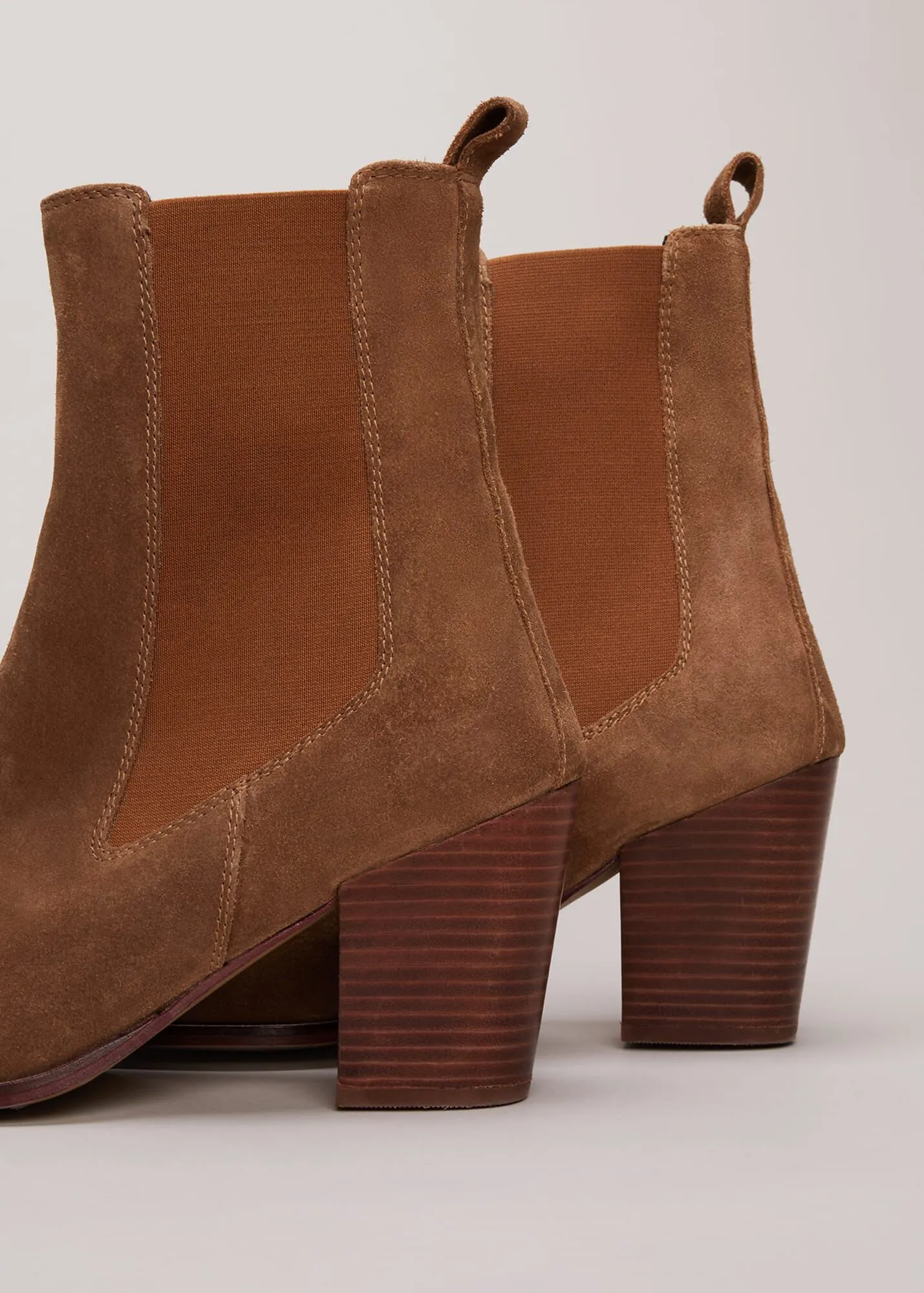 Brown Suede Cowboy Boots