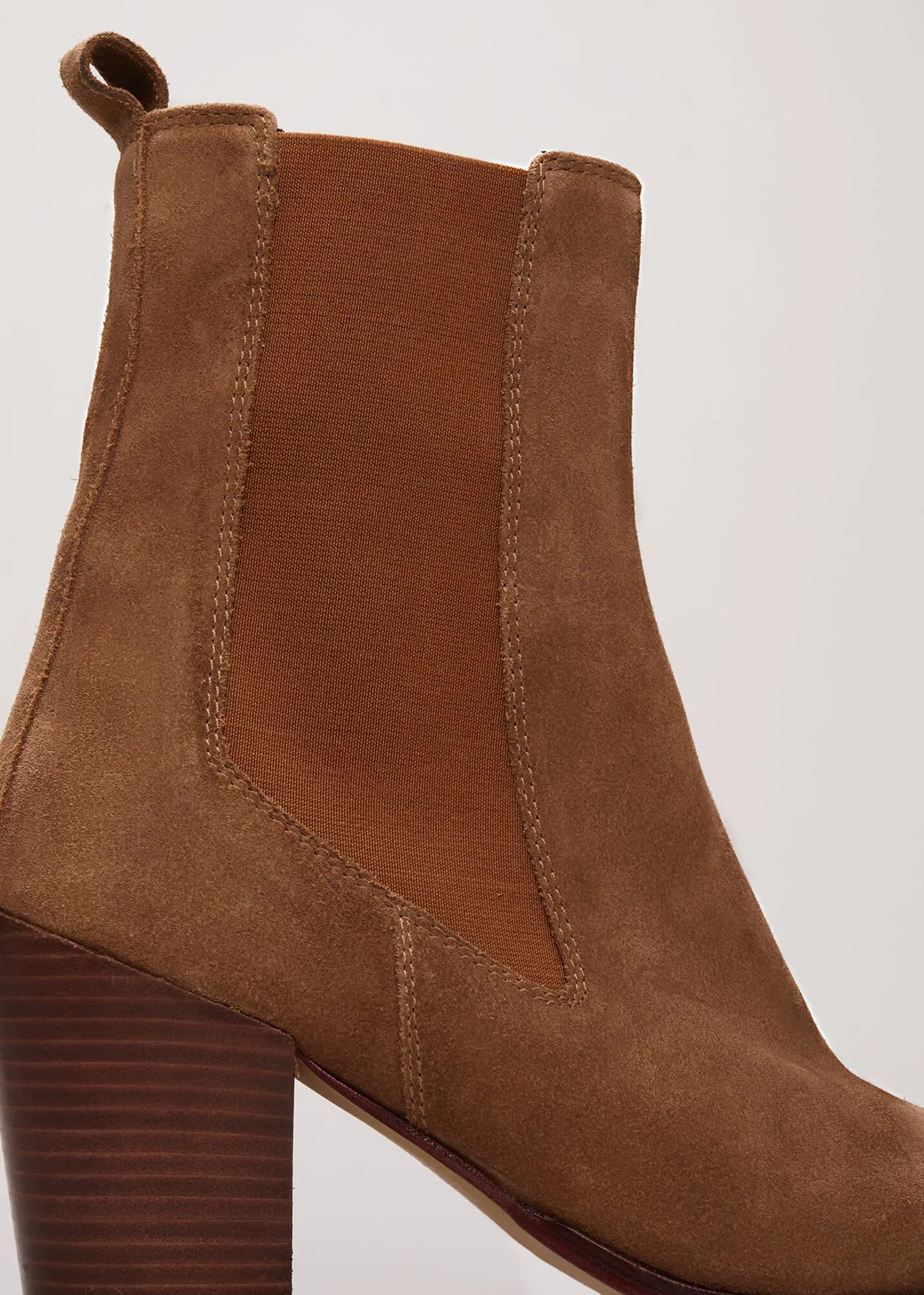 Brown Suede Cowboy Boots