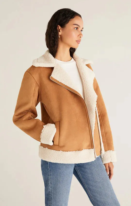 Celeste Faux Suede Jacket