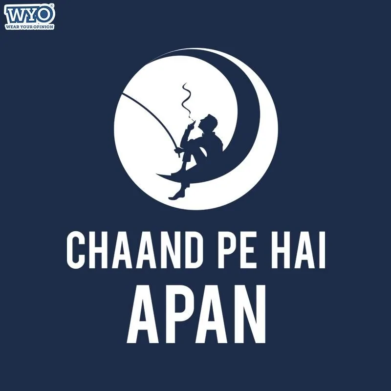 Chand Pe Hai Women Tshirt