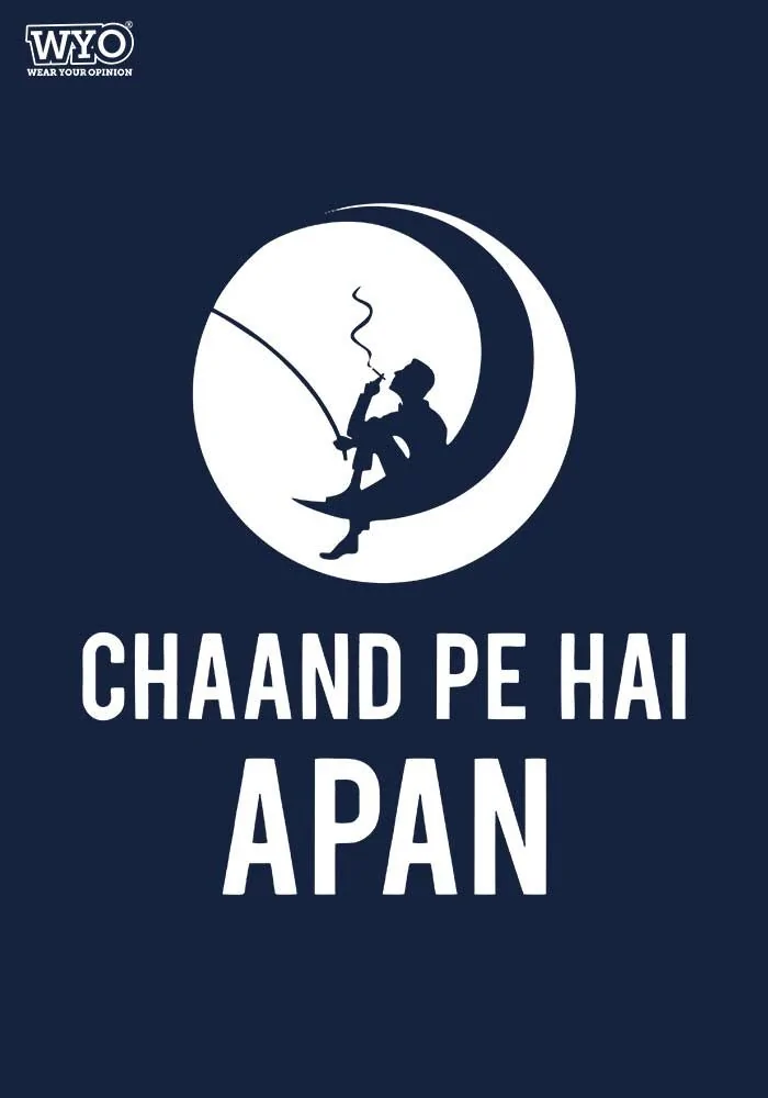 Chand Pe Hai Women Tshirt