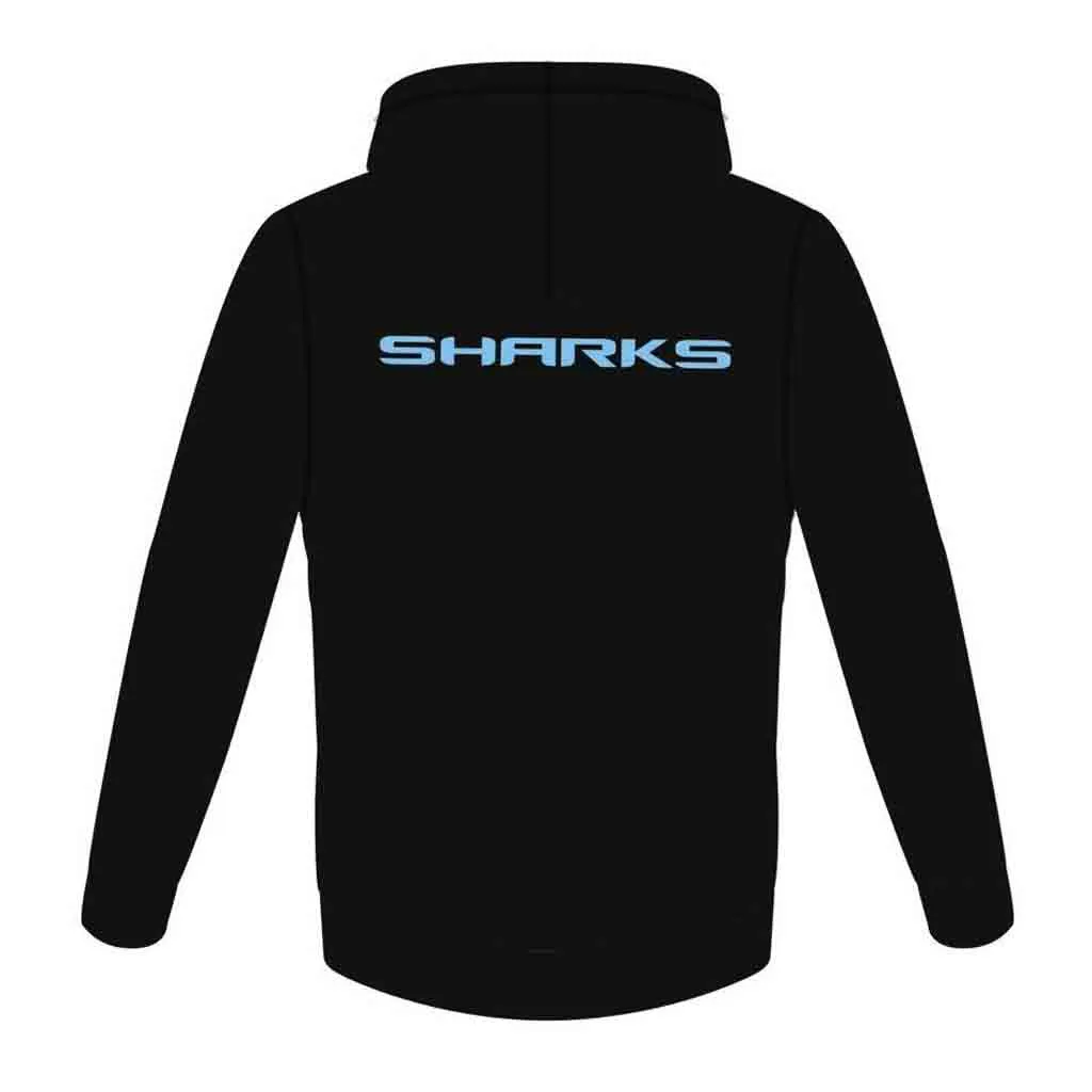 Cronulla Sharks 2024 Full Zip Fleece Hoodie Ladies