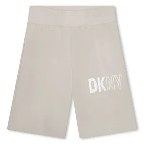 Dkny Shorts Logo Beige