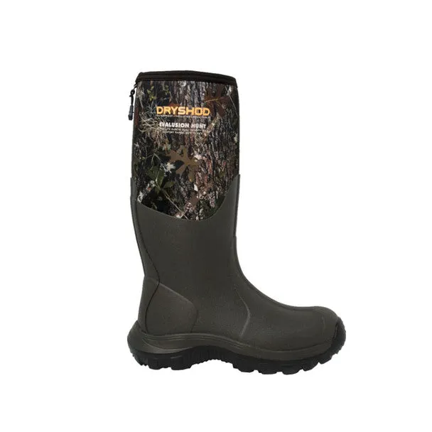 Dryshod Men's Evalusion Hunt Rubber Boot - Camo/Bark EVH-MH-CM