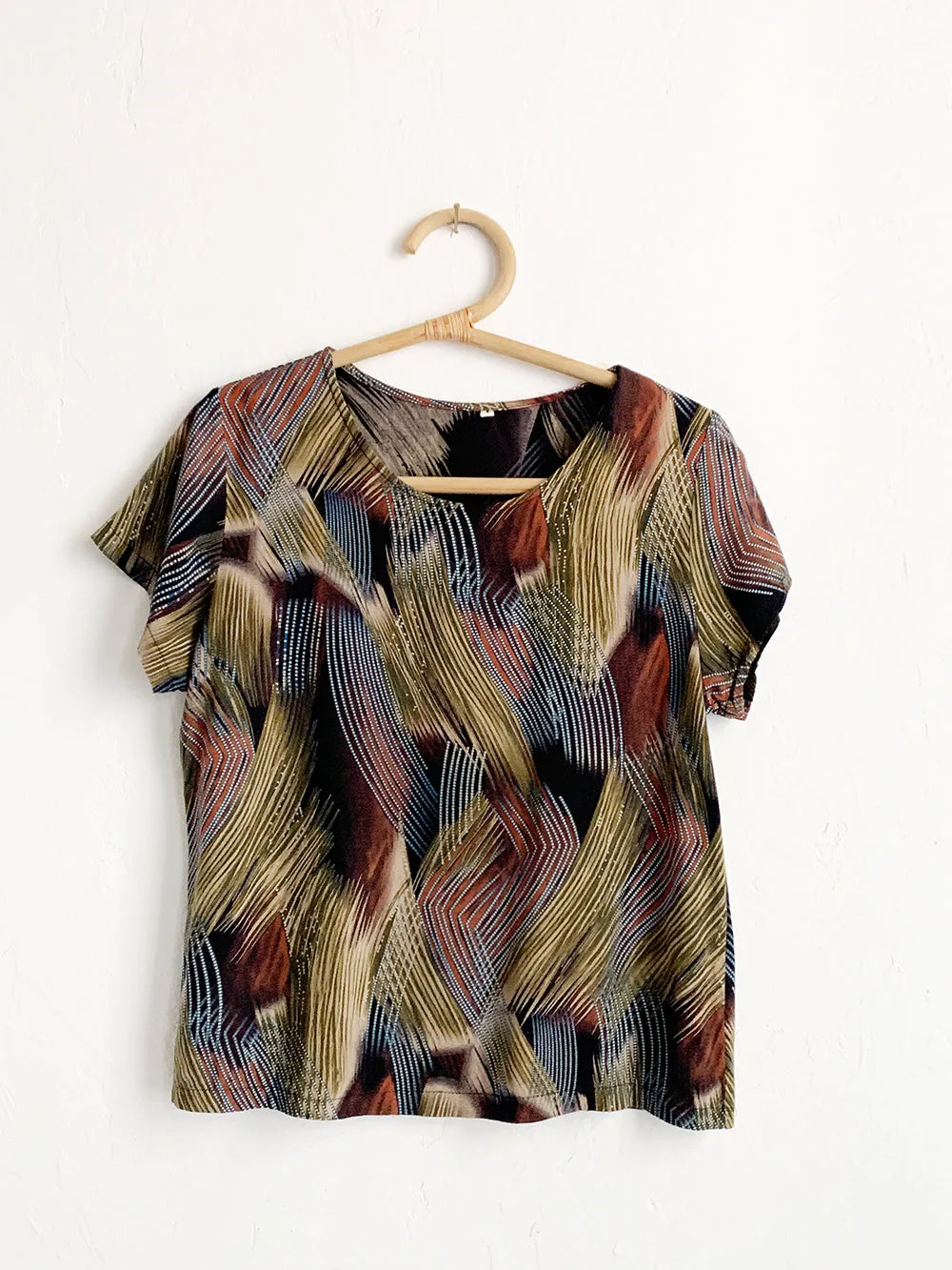 Earth Tone Swish Rayon Tshirt