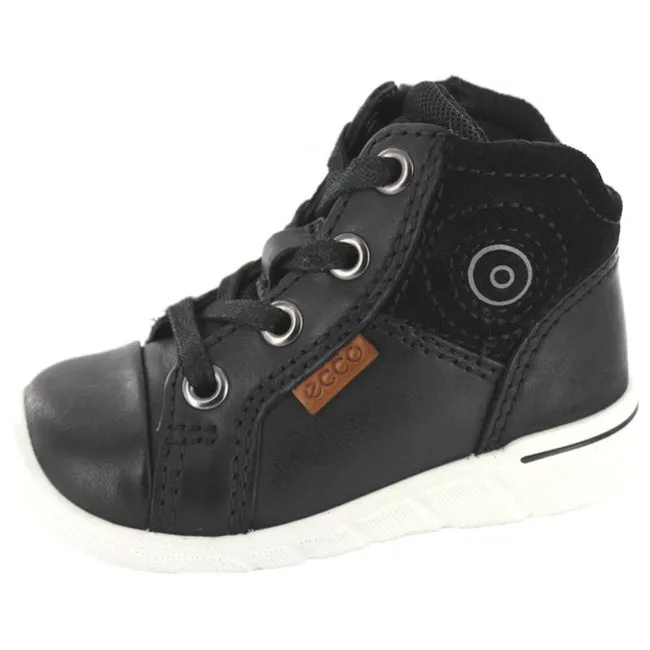 Ecco sneaker high for babies black