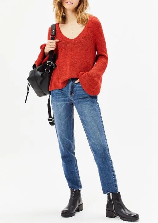 Final Sale - MINKPINK - Lauren Knit Jumper in Red