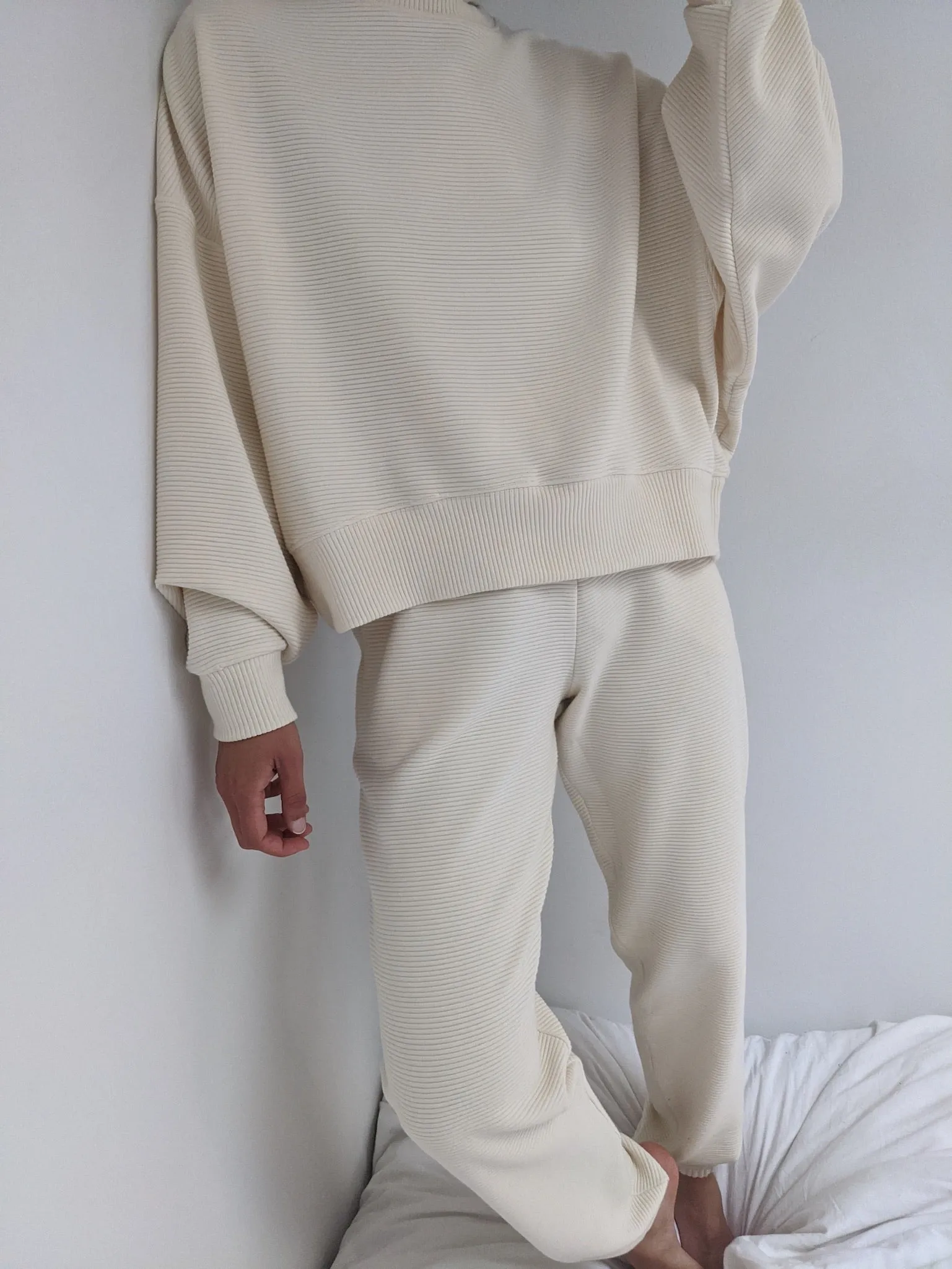 Franklin Rippled Cotton Sweatpant