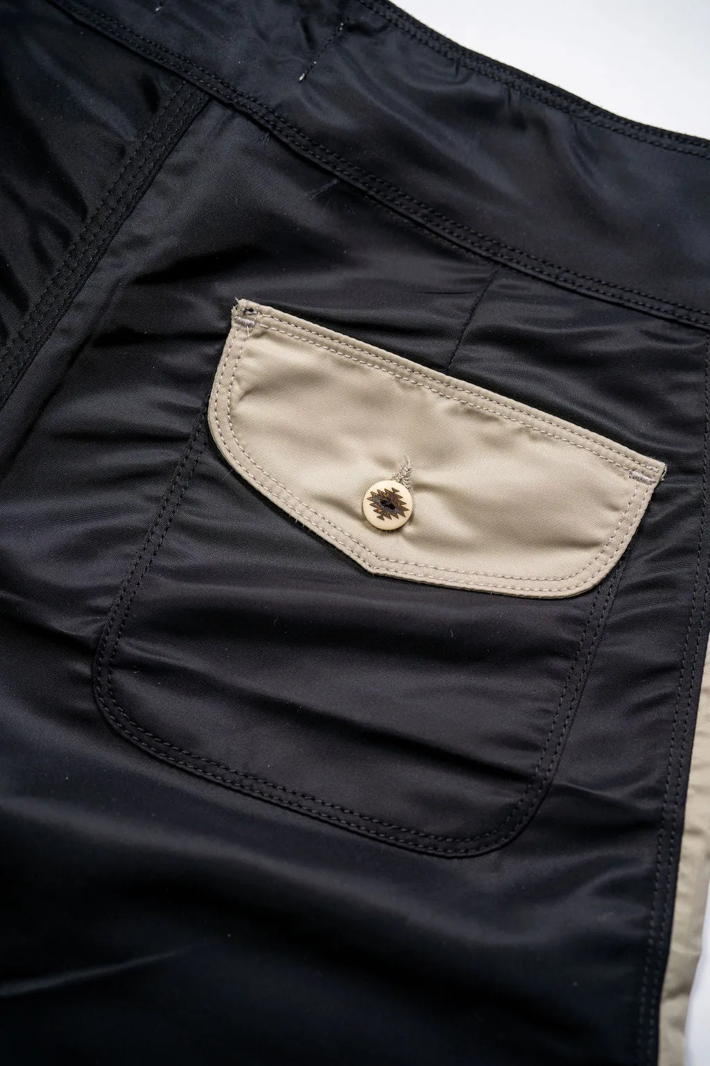 Freenote Cloth Diablo Boardshort - Black Combo