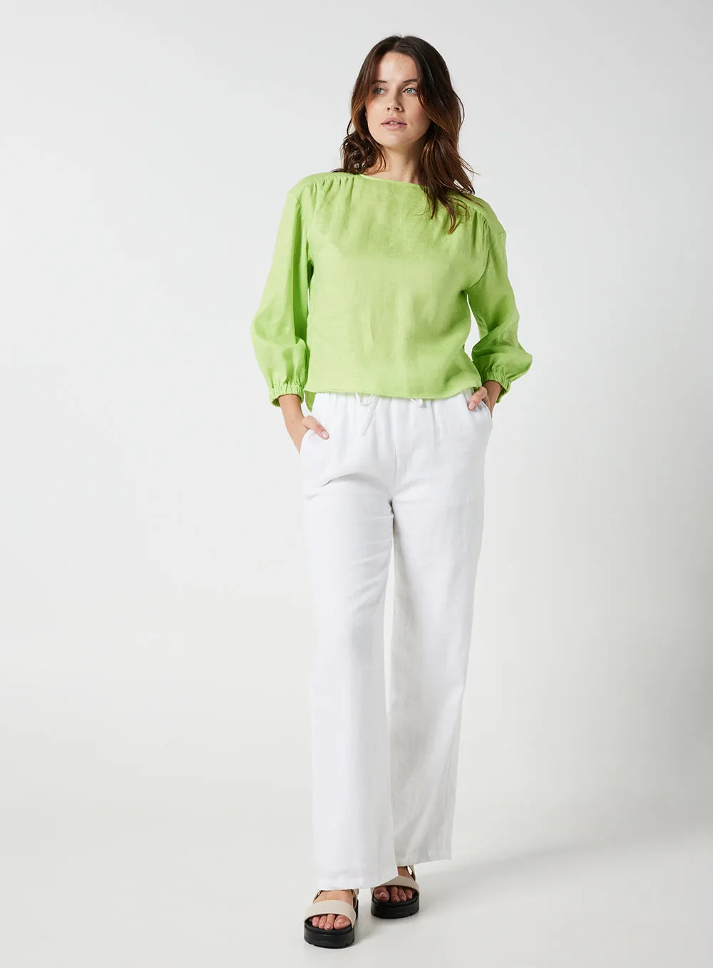 Freya Blouse-GREEN