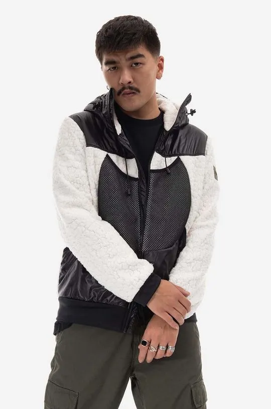 Griffin jacket Hooded Jogger men's white color