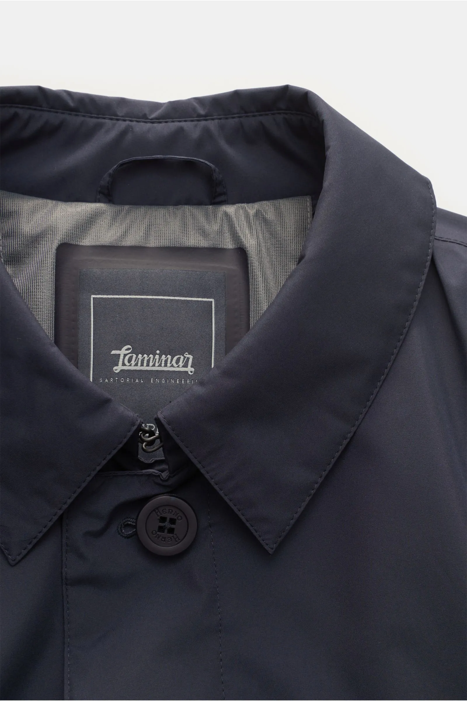 HERNO LAMINAR down coat navy