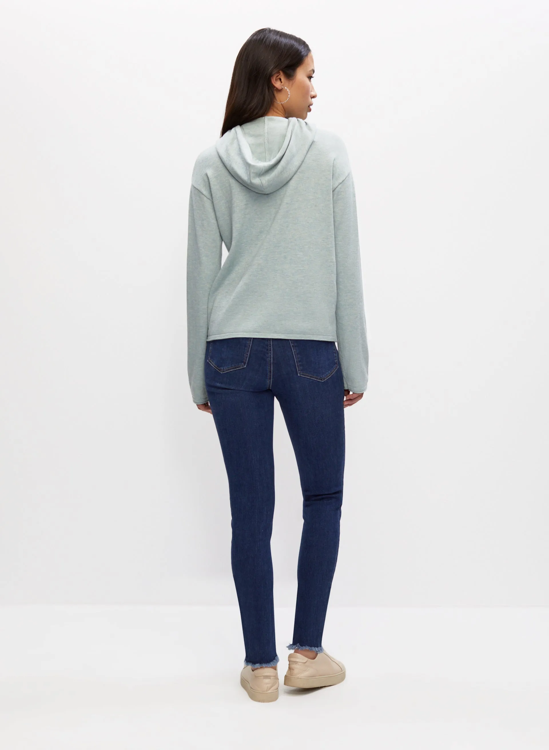 Hooded Knit Sweater