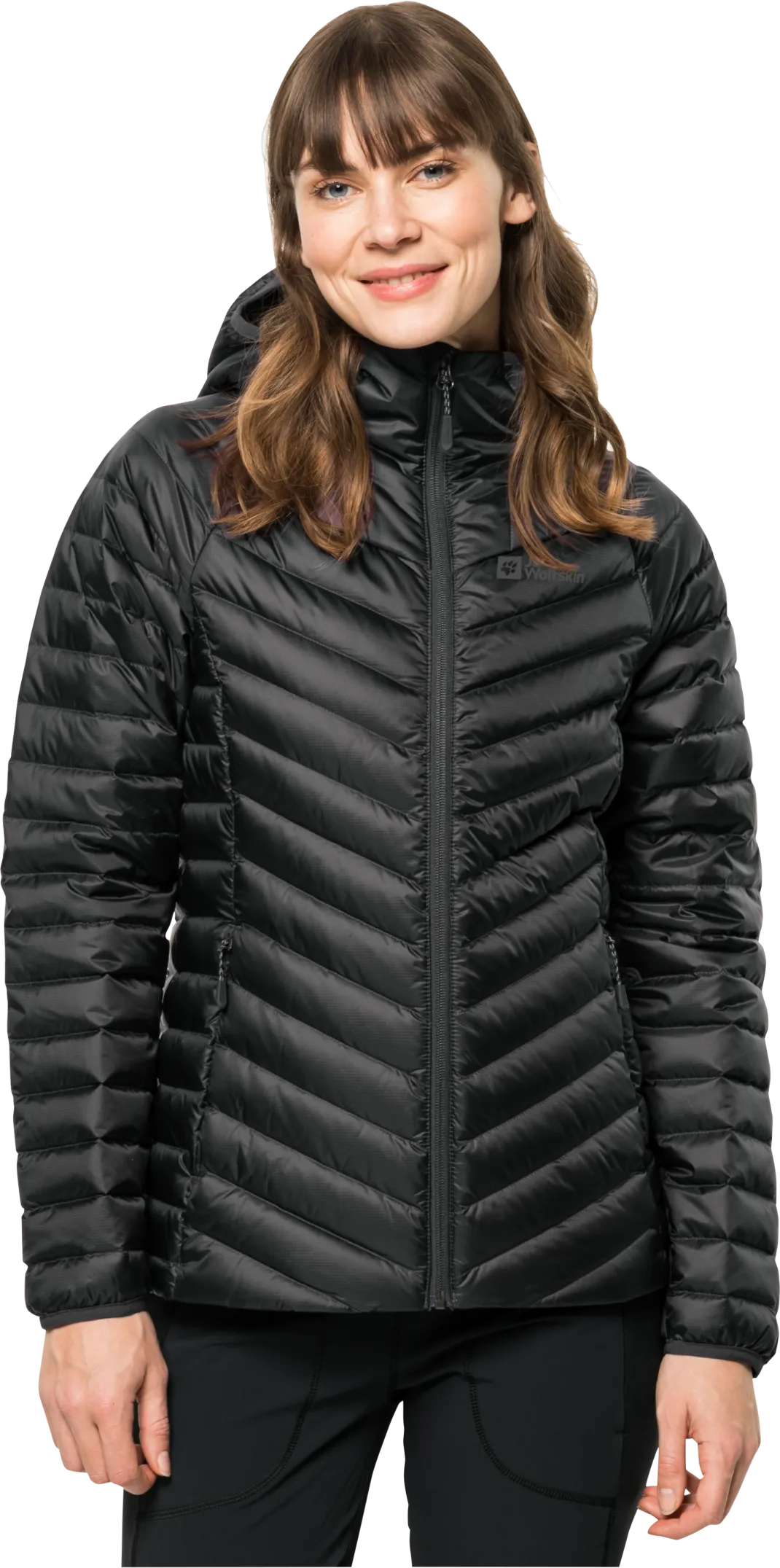 Jack Wolfskin Women's Passamani Down Hoody Black | Buy Jack Wolfskin Women's Passamani Down Hoody Black here | Outnort