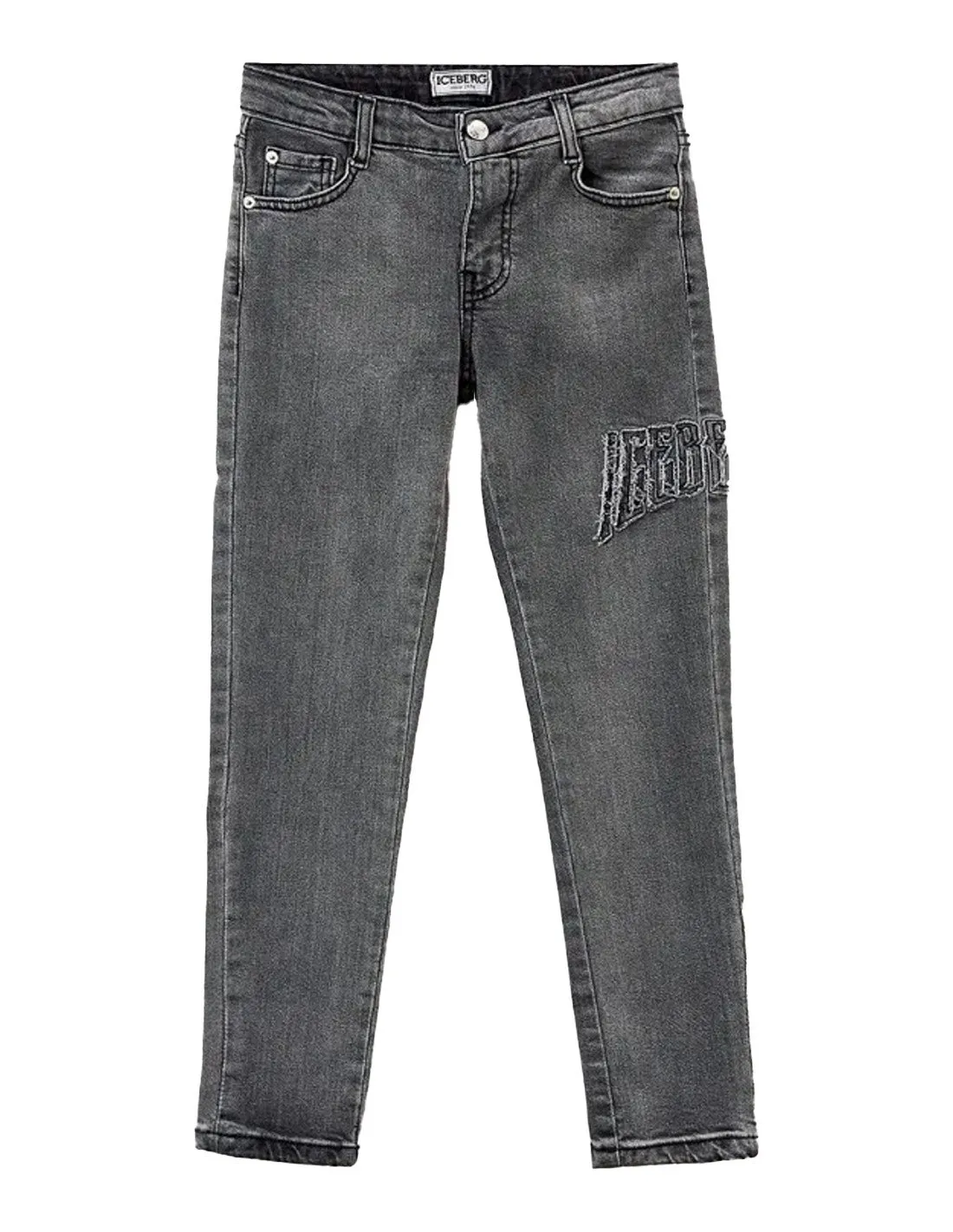 Jeans Iceberg bimbo PTICE3302J grigio AI22