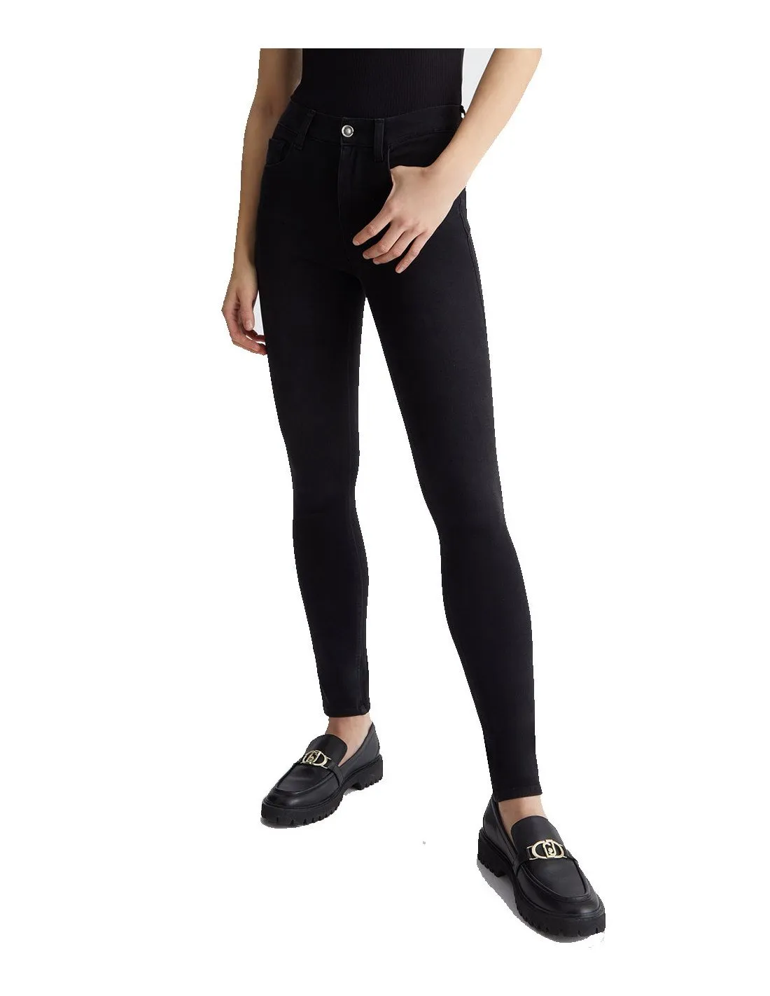 Jeans Liu Jo donna UXX037D4199 nero