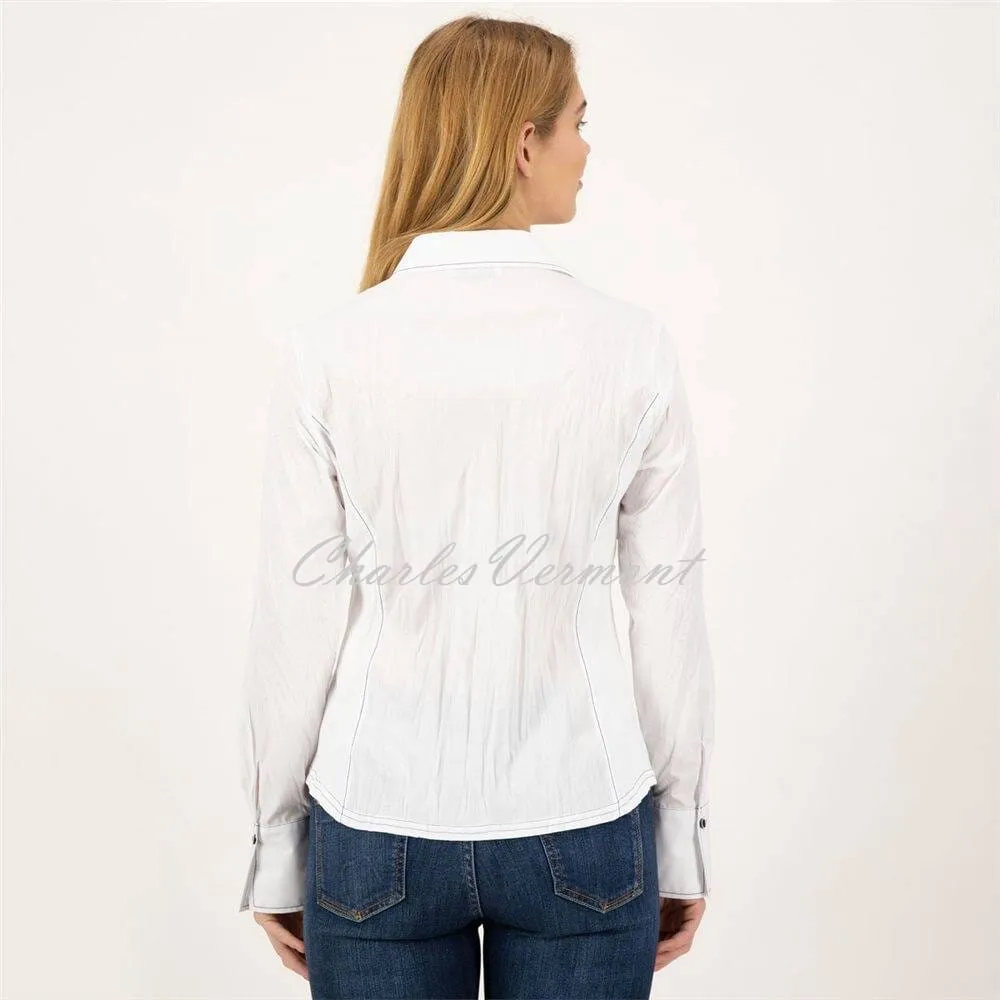 Just White Blouse - Style J2247