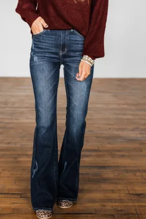 KanCan Flare Jeans- Kelsey Wash