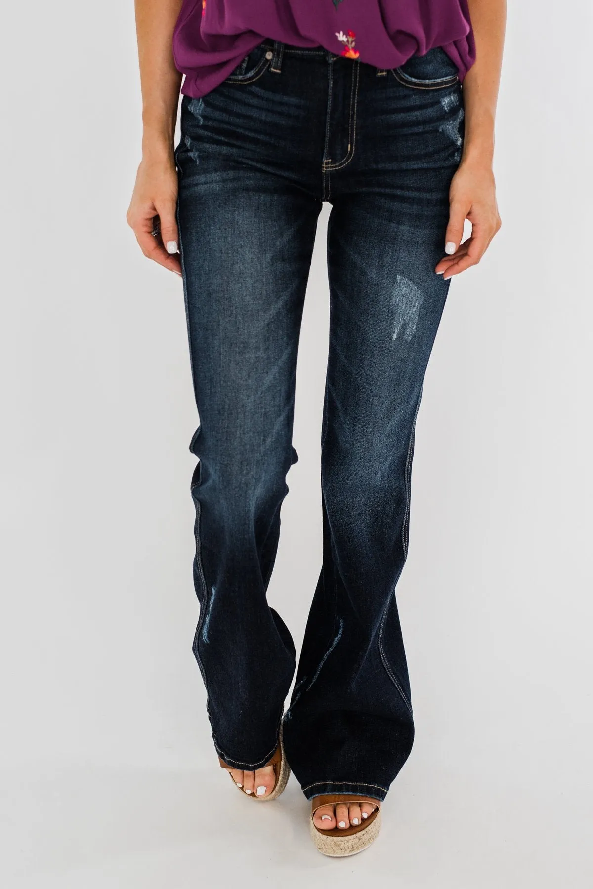 KanCan Flare Jeans- Kelsey Wash