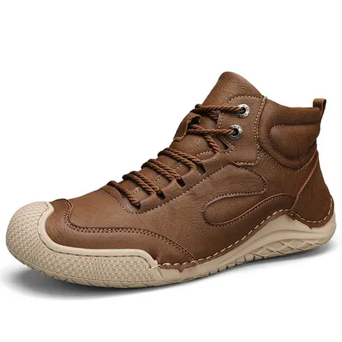 Khaki thread & layer accents casual shoe sneaker