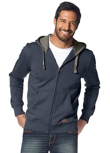 Mans World Zipped Hoody by Man’s World | Look Again