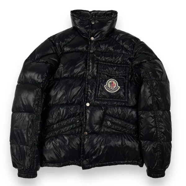 Moncler Black K2 Puffer Coat 