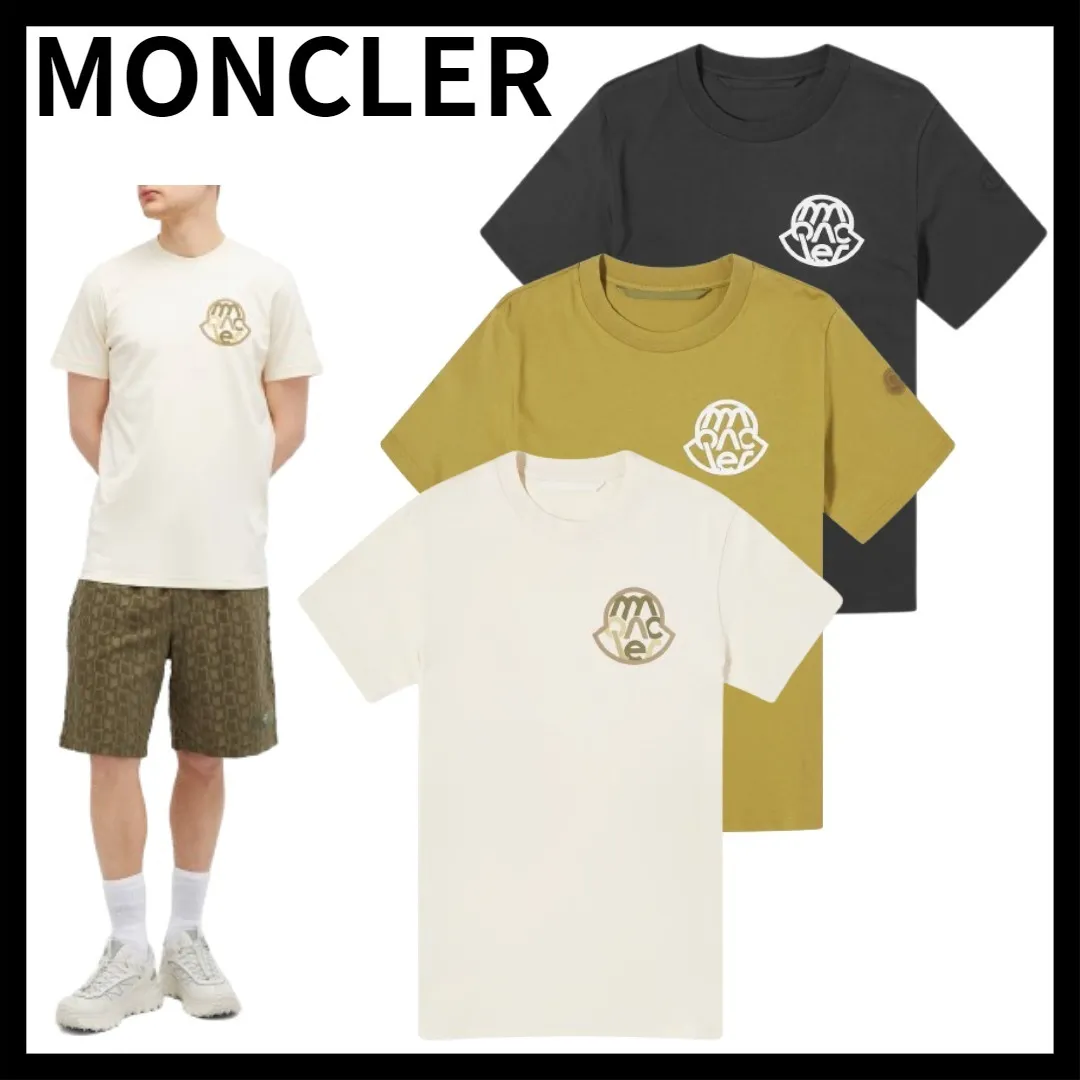 MONCLER  |Plain Logo T-Shirts