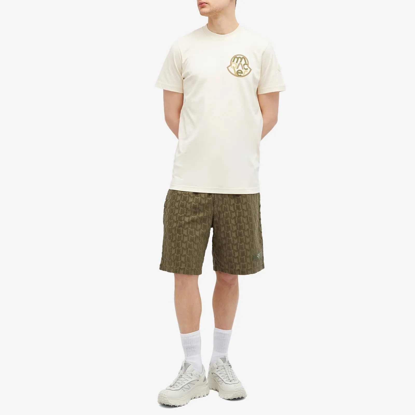 MONCLER  |Plain Logo T-Shirts