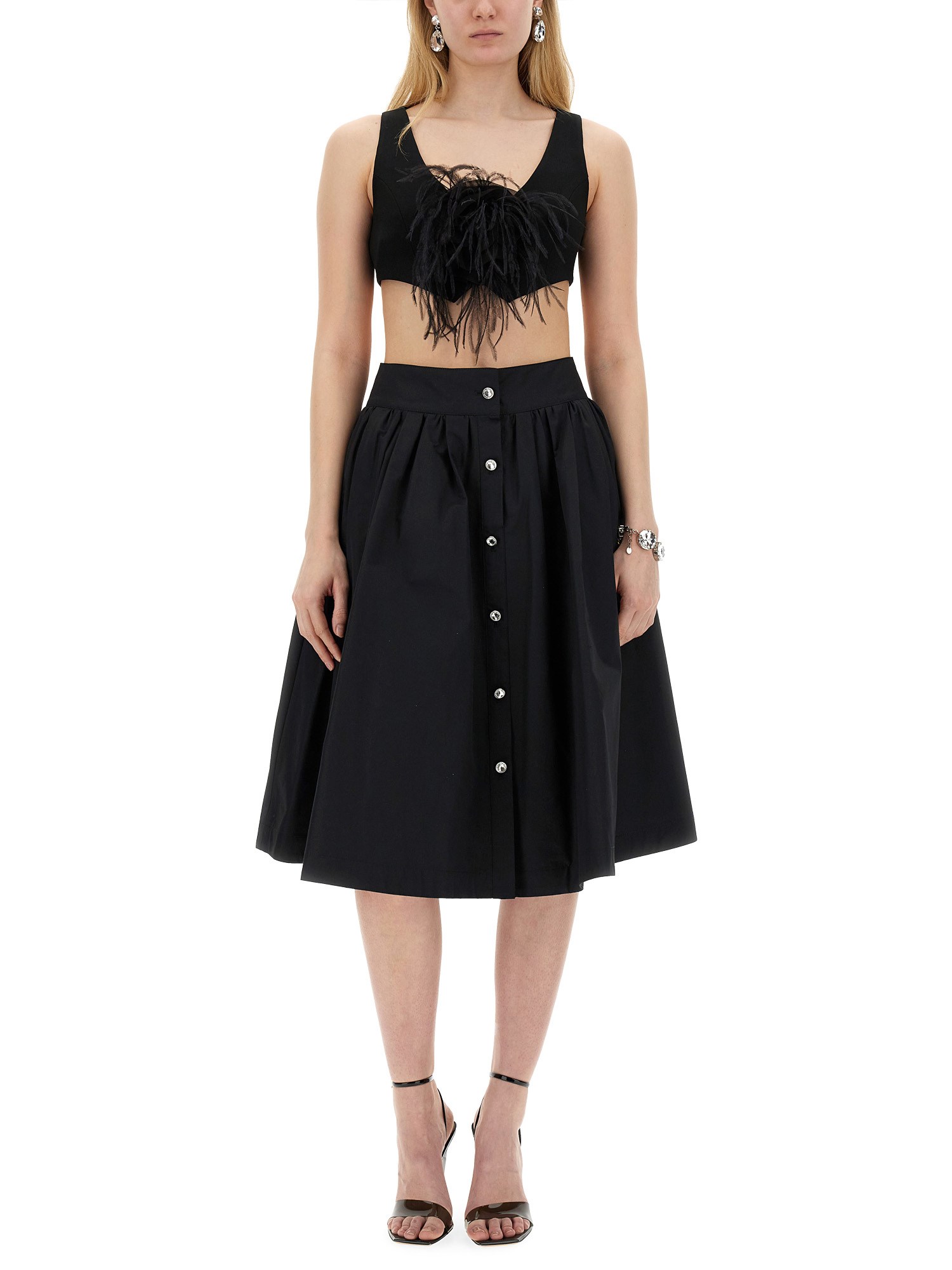 MOSCHINO    POPLIN SKIRT