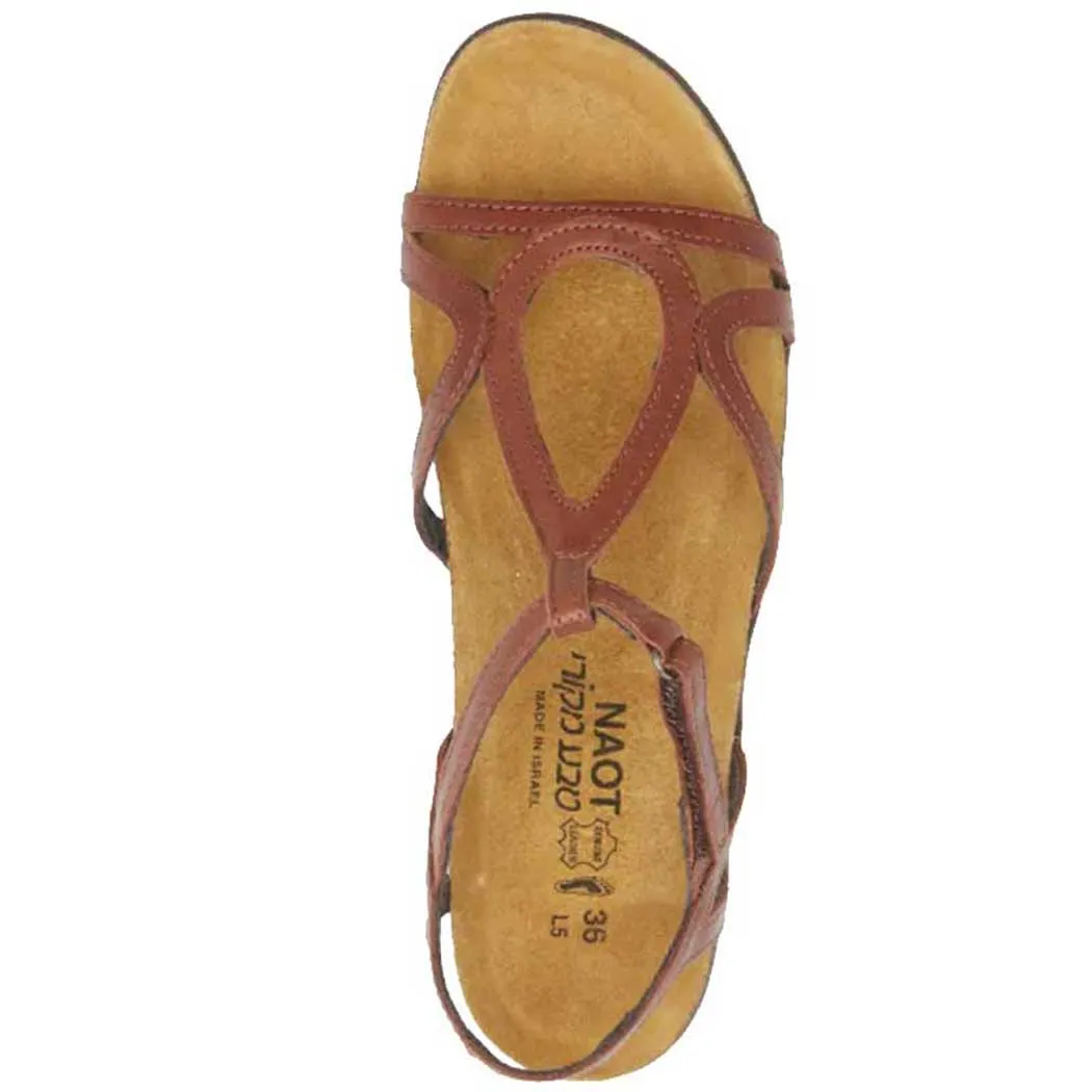 Naot Dorith Sandal Soft Chestnut Leather (Women's)